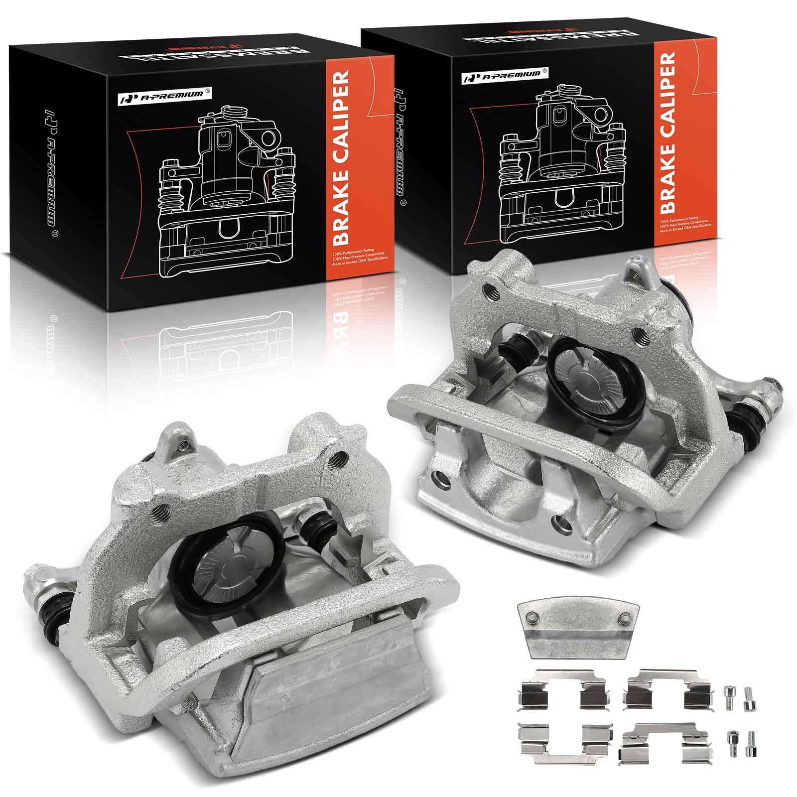 Amazon.com: A-Premium Disc Brake Calipers Assembly with Bracket